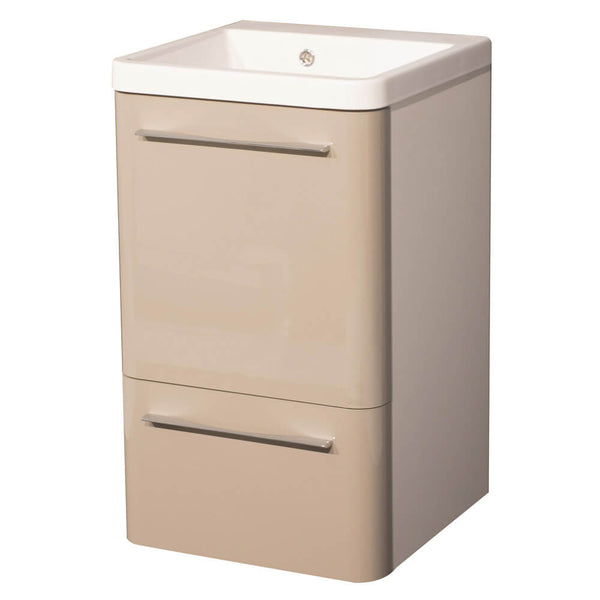 Mobile Lavatoio 50,5x50,5x87 cm 2 Cassetti Montegrappa Novella Dipiù Tortora prezzo