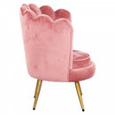 Poltrona 60x80 cm in Velluto Magenta