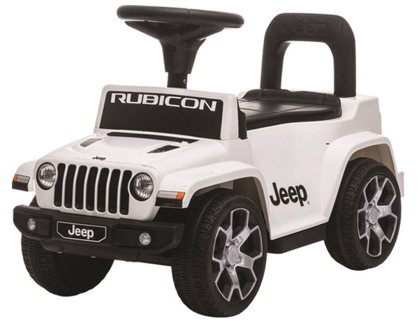 sconto Macchina Cavalcabile per Bambini con Licenza Jeep Rubicon Bianca