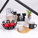 Portabicchieri 8x8x14,5 cm  in Acciaio VdE Tivoli 1996 Black Cat