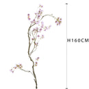 Set 2 Ghirlande con Fiori di Pesco 160 cm 