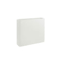Vaso Rettangolare Indoor e Outdoor Tera Slim Divio Chalk 90x27 cm in Plastica Bianco Gesso 