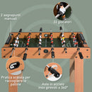 Calcio Balilla Professionale in Legno MDF 87x43x78 cm 