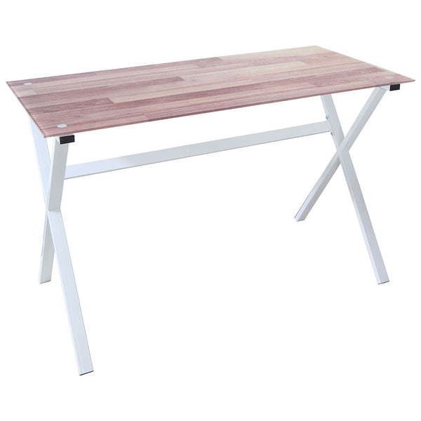 Scrivania 120x60xH75 cm in Vetro View Parquet prezzo