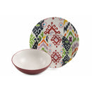 Servizio Piatti 18 Pezzi in Porcellana e Gres Villa d'Este Cartagena