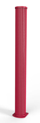 Doccia Solare da Esterno con Nebulizzatore Miscelatore e Doccetta Mobile Arkema Jolly Go Cherry