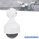 Telecamera Finta Videosorveglianza con Led Lampeggiante Camera Sicurezza Casa Grundig