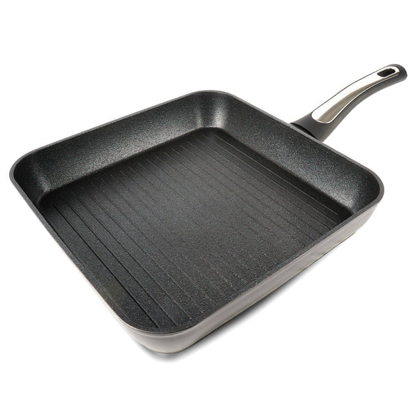 Bistecchiera 26x26 cm Antiaderente Induzione Silex Elegance Black Nero acquista