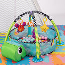 Palestrina Box Tappeto Neonato Bambino Tartaruga Fitch Baby con Recinto Palline