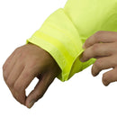 Set Antipioggia Casual Pantalone Giacca per Moto Scooter T.J. Marvin E39 Giallo Fluo