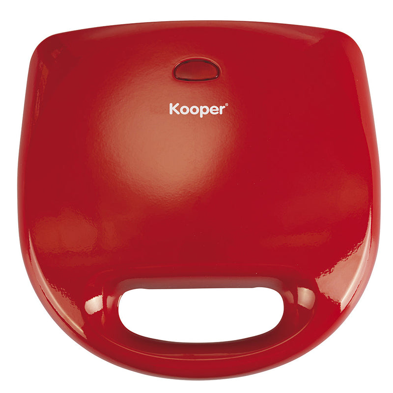 Tostiera Grill Elettrica 750W Kooper Tasty Rossa