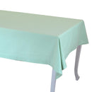 Tovaglia Rettangolare 140x180 cm in Cotone 180 GSM Juliette Verde Acqua