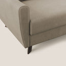 Divano Letto 3 Posti 188x97x96 cm in Tessuto Beige