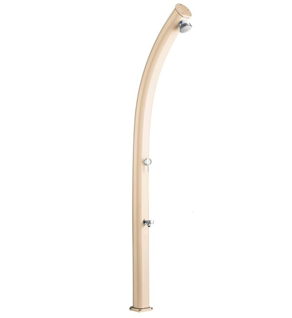 Doccia Solare da Giardino 25L Miscelatore e Lavapiedi Arkema Jolly Champagne Bronze acquista