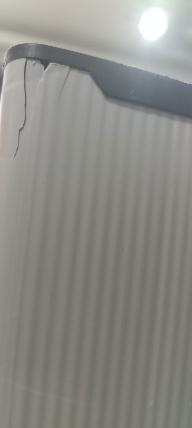 Armadio Portascope da Esterno 68x40x165 cm 2 Ante 4 Ripiani in Resina Grigio    