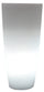 Vaso Luminoso Tondo Ø33x70 cm Bauer Home Light Ghiaccio e Bianco