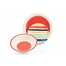 Servizio Piatti 18 Pezzi in Hard Dolomite Villa d'Este Revival