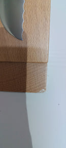 Ceppo Obliquo Magnetico 4 Coltelli Sanelli ErgoForge Nero Seconda Scelta