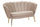 Divano 2 Posti 136x76x78 cm in Tessuto Imbottito
