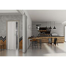 Porta a Soffietto da Interno 83x214 cm in PVC Dalia Bianca Pastello