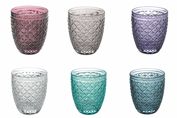 prezzo Set 6 Bicchieri Acqua in Vetro 350 ml Villa d'Este Home Tivoli Castle