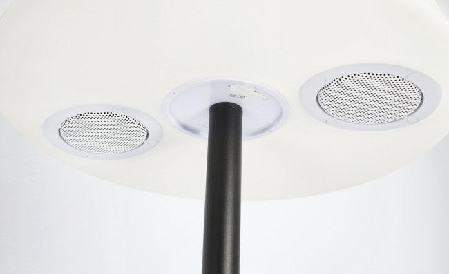 Piantana Lampada da Terra Ø34x150h cm a Led Nera