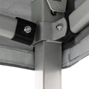 Gazebo Pieghevole 3x3m in PVC Bianco