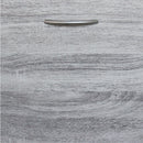 Scarpiera Wendy 60x24x150 h cm in Legno Grigio Chiaro