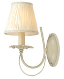 Lampada da parete Elegant in Metallo Olivia Avorio