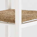 Seggiolone Sgabello per Bambini 36x36x85 cm in Legno Bianco