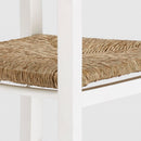 Seggiolone Sgabello per Bambini 36x36x85 cm in Legno Bianco