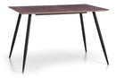Tavolo 120x80x75 cm in MDF Noce