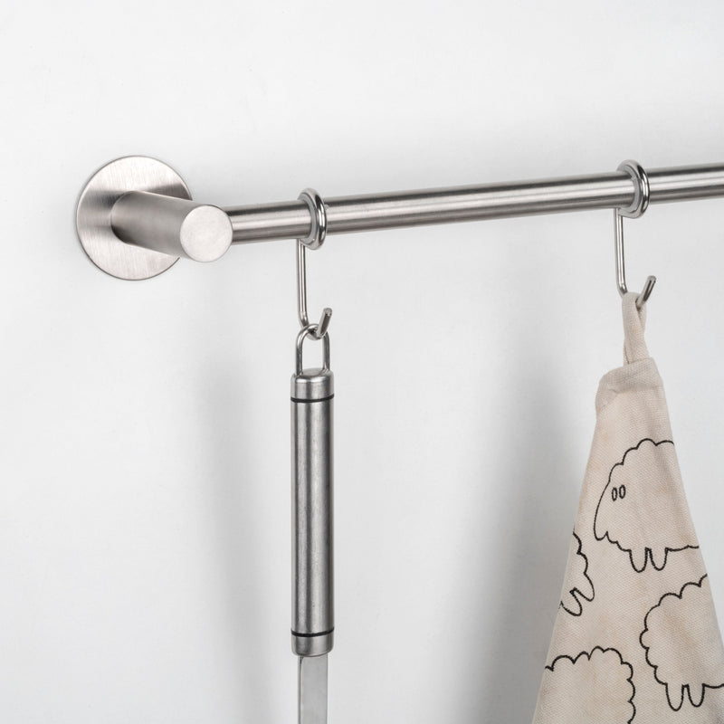 Appendino Adesivo Supra H5 Ganci Imballo 1 Pezzo Acciaio Inossidabile Acciaio Inossidabile Emuca