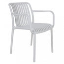 Poltrona Giuly 58x57x80 cm Bianca