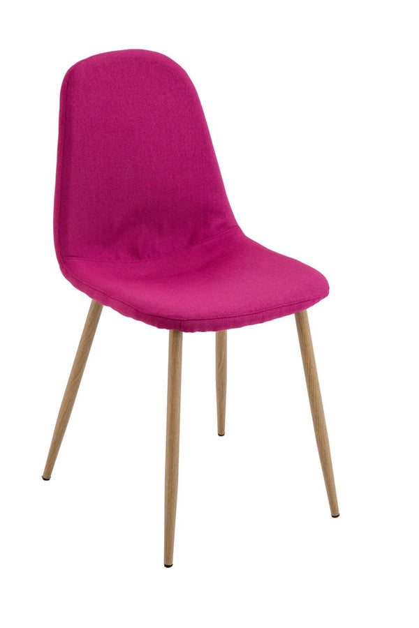 acquista Sedia in Tessuto 43,5x45x90cm TFT Bing Viola