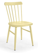 Set 4 Sedie da Giardino in Acciaio Kraus Giotto Multicolor