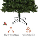 Albero di Natale Artificiale 210 cm 960 Rami 300 LED  Pino Verde