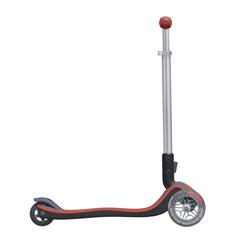 Monopattino 3 ruote Telescopico e Ripiegabile Max 50Kg Globber Elite Rosso
