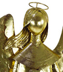 Angelo maxi oro con cuore cm 68x27 h 188