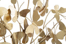 Albero della Vita con Farfalle Glam 63x13,5x60 cm in Ferro Oro