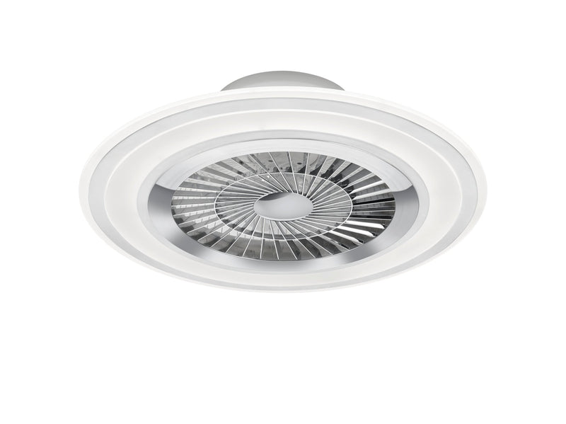 Plafoniera Ventilatore da Interno a led in PLASTICA Bianco Opaco