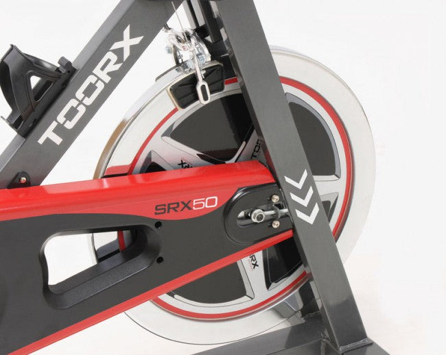 Spin Bike Volano 18Kg 125Kg Max Leva di Sicurezza Toorx SRX-50