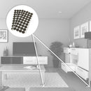 Feltrini Adesivi per Mobile Tondi 16 mm 1.500 Pezzi Emuca