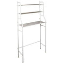 Scaffale Portaoggetti Sopra Lavatrice Mensola Wc Bagno Organizer Bagno 3 Ripiani