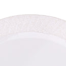 Set 2 Piatti in Ceramica Decorato Larghezza 34 cm