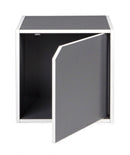 Cubo con Anta Composite in Legno Grigio