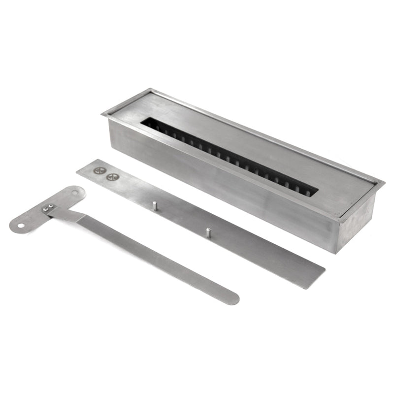 Camino a Bioetanolo da Pavimento 96x35xH96 cm Bellini Verde