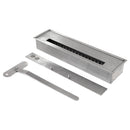 Camino a Bioetanolo da Pavimento 96x35xH96 cm Bellini Bianco Venato