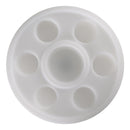 Vassoio Portabicchieri a LED 7 Vani con Telecomando Ø42x15 cm 