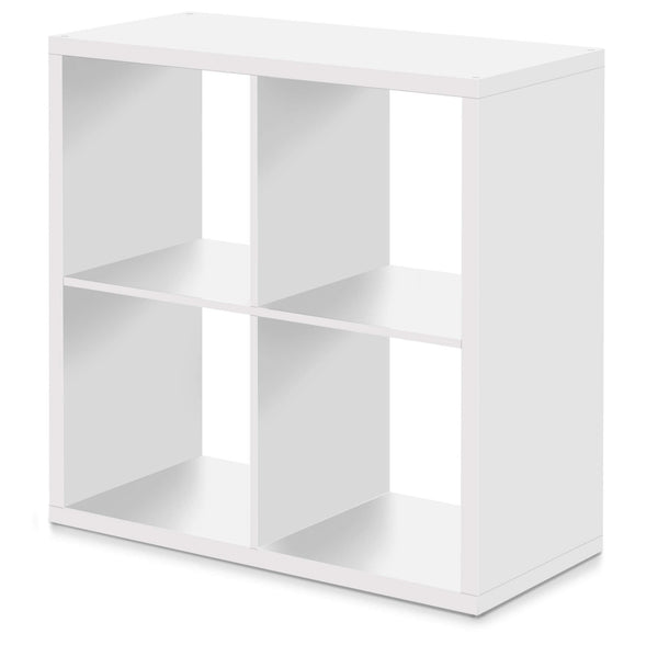 online Libreria Quadrata con 4 Vani 77x33x77 cm Fumer Quadra-4B Bianca